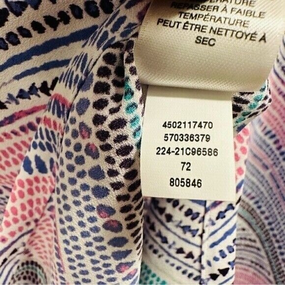Chico’s Rainbow Dots Easy Kimono Jacket Size Medium - Picture 8 of 13